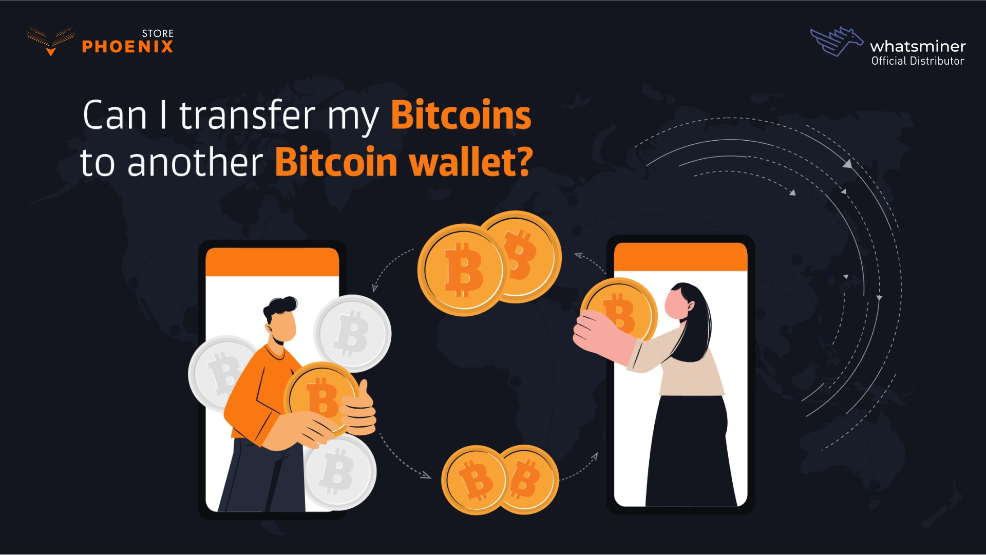 Can I transfer my bitcoins to another bitcoin wallet?