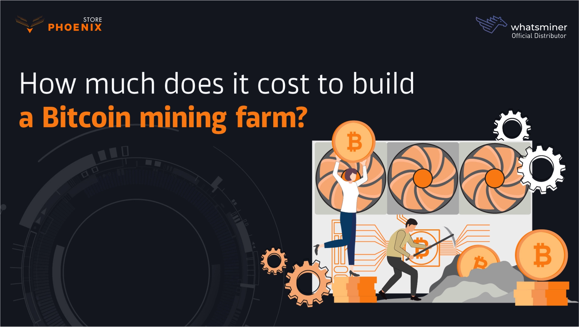 How Much Does It Cost to Build a Bitcoin Mining Farm?